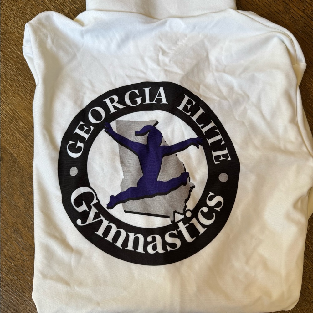 Georgia Elite Gymnastics White Jacket
